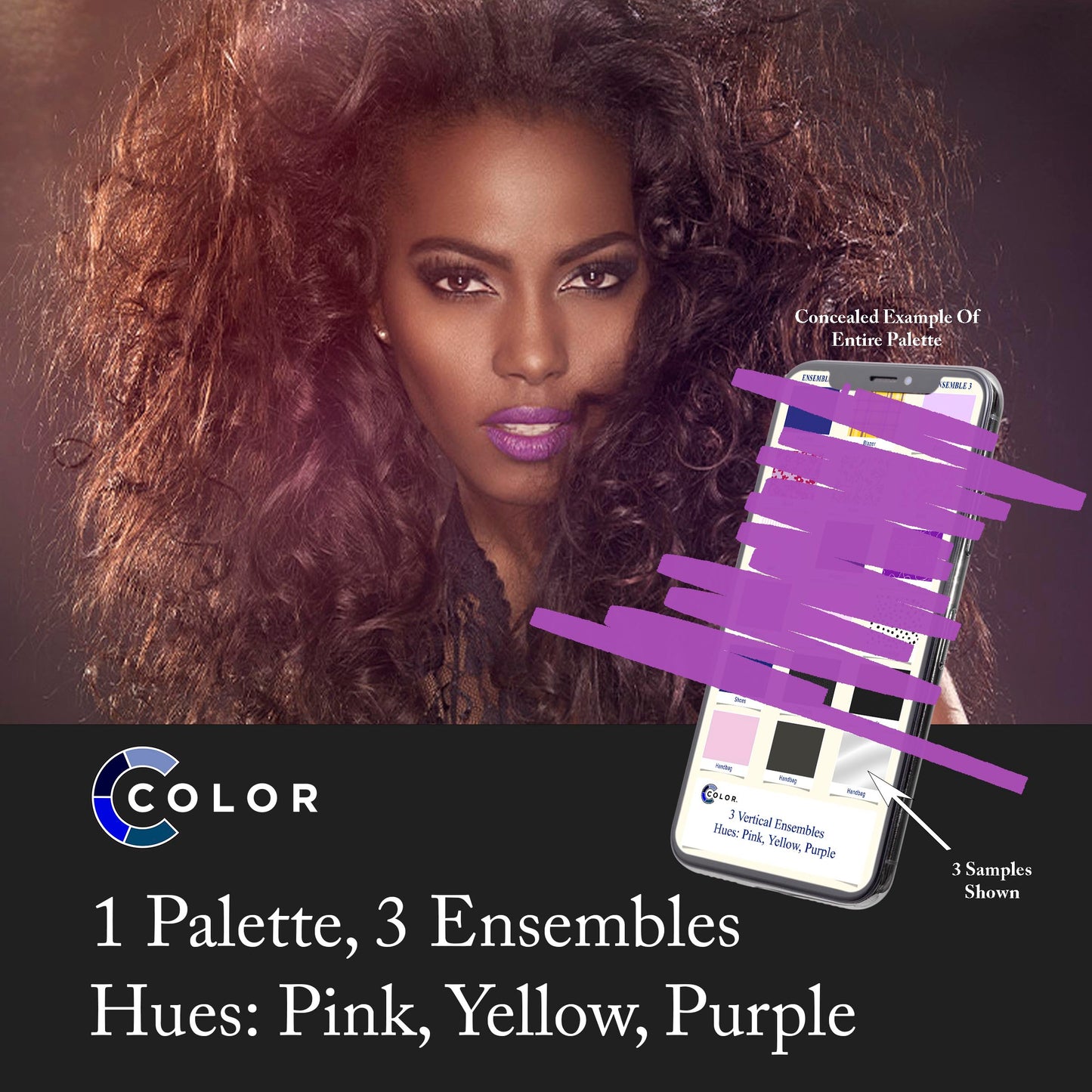 Pink, Yellow, Purple Palette