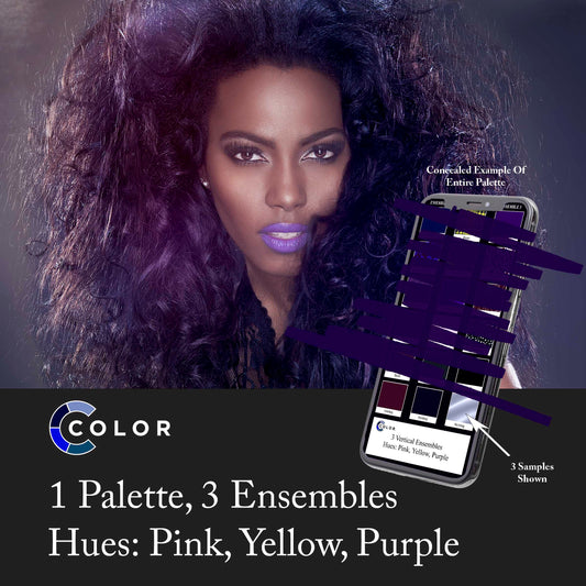 Pink, Yellow, Purple Palette